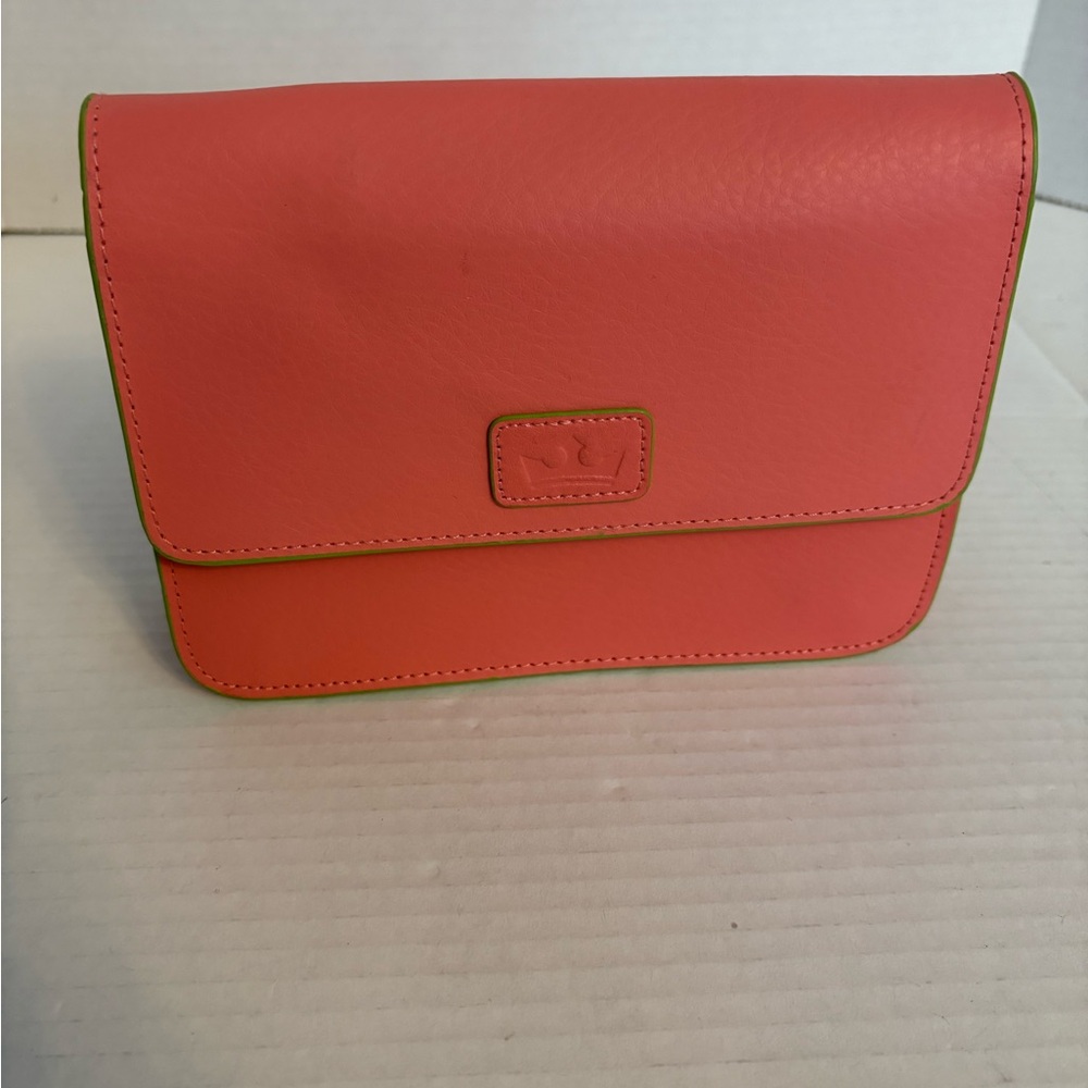 Baekgaard Coral Leather Crossbody Bag
